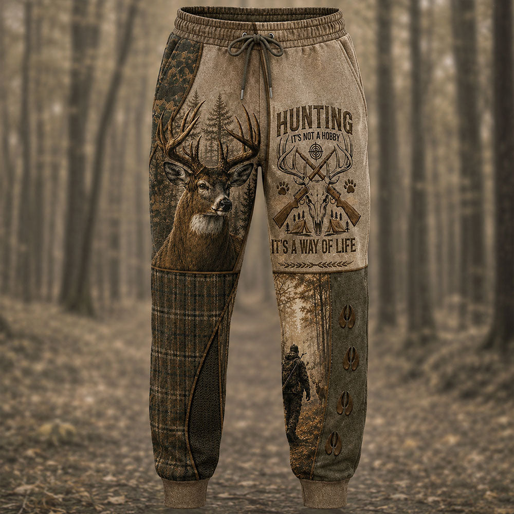 Hunting Isn’t a Hobby, It’s a Way of Life – Deer Hunter T-Shirt VTTHB00020