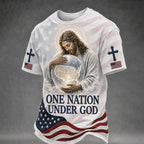 One Nation Under God Christian T-Shirt – Jesus Patriotic American Shirt VTTHB00023