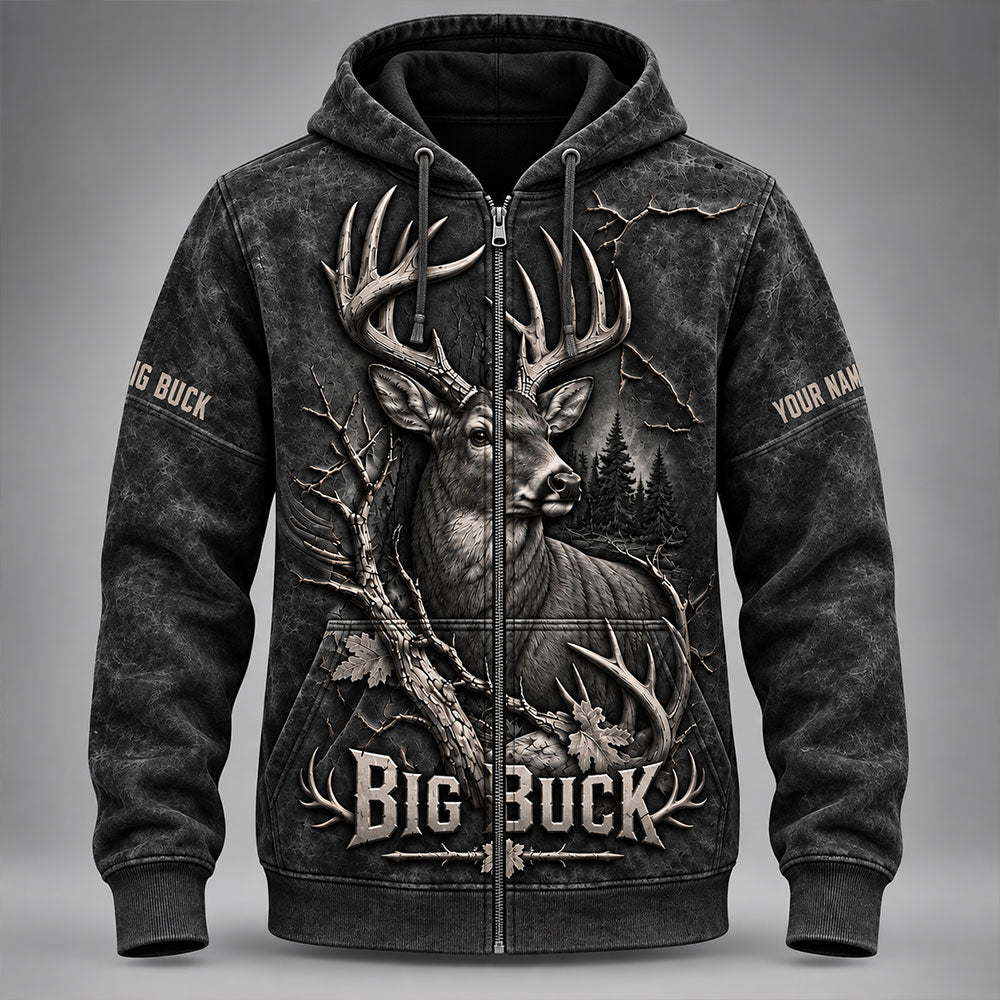 Personalized Big Buck Hunting - Custom Gift for Hunters VTTHB00026