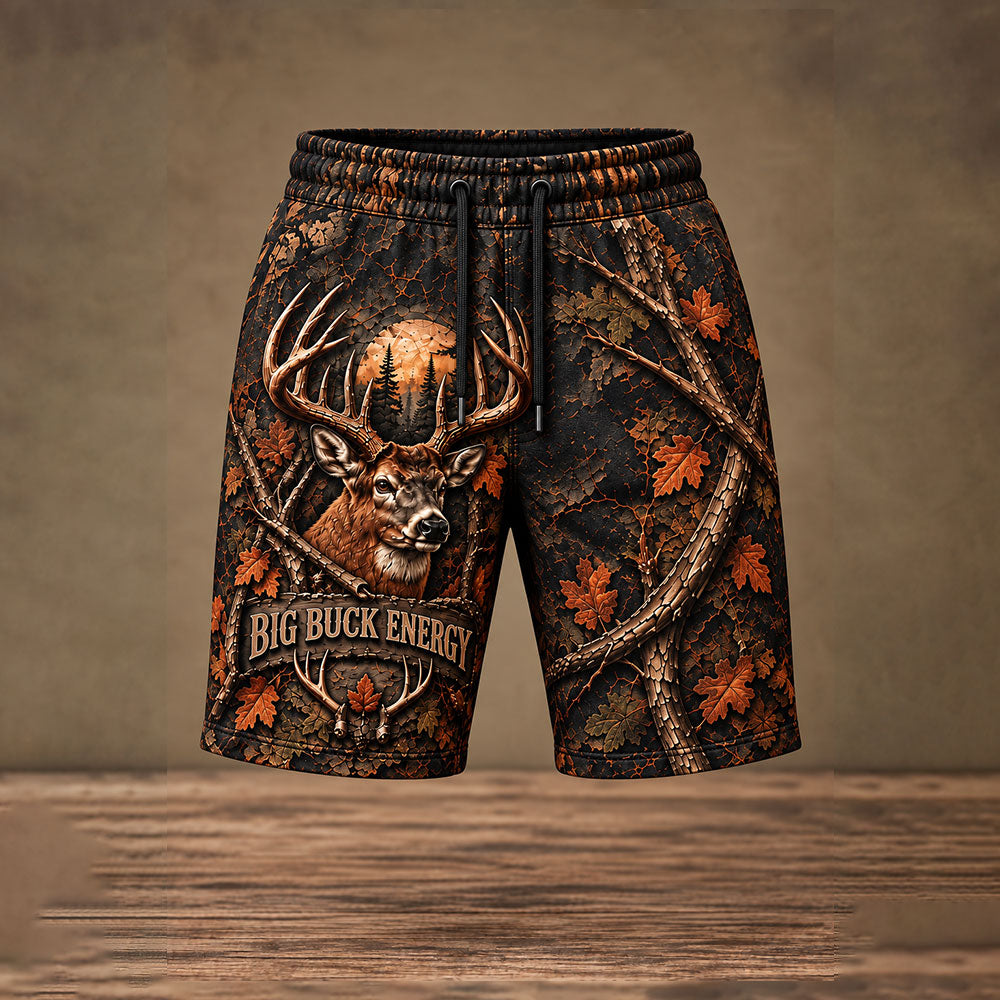 Big Buck Energy Tshirt – Personalized Whitetail Hunter Shirt VTTHB00028