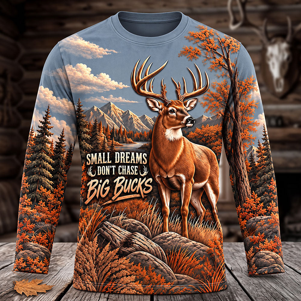 Chasing Big Bucks – Whitetail Deer Hunting Shirt VTTHB00029