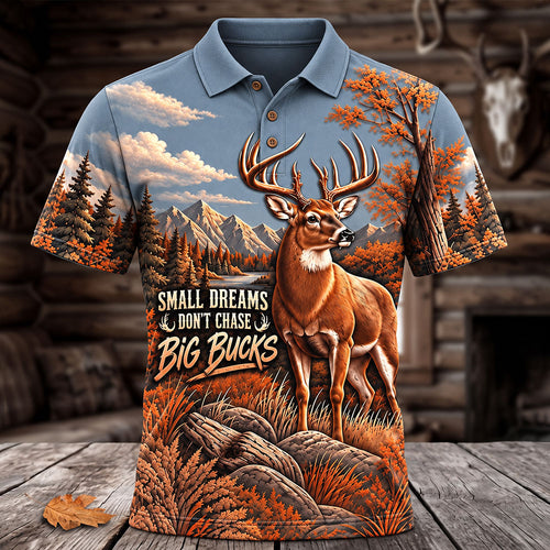 Chasing Big Bucks – Whitetail Deer Hunting Shirt VTTHB00029