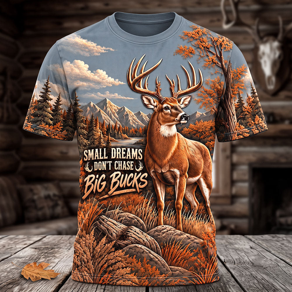 Chasing Big Bucks – Whitetail Deer Hunting Shirt VTTHB00029