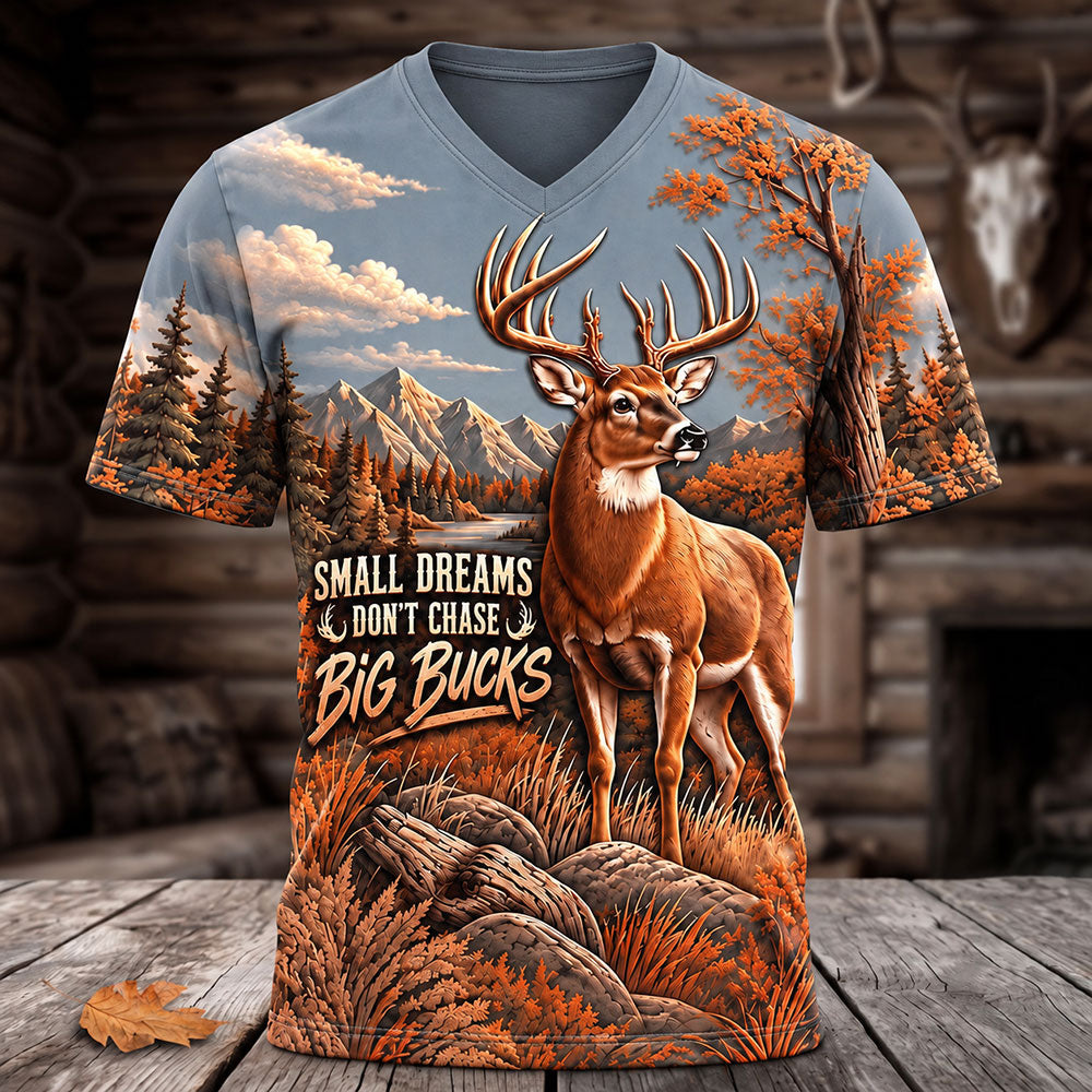 Chasing Big Bucks – Whitetail Deer Hunting Shirt VTTHB00029