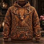 Walk with God, Run with the Wild – Whitetail Faith T-Shirt VTTHB00030