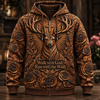 Walk with God, Run with the Wild – Whitetail Faith T-Shirt VTTHB00030