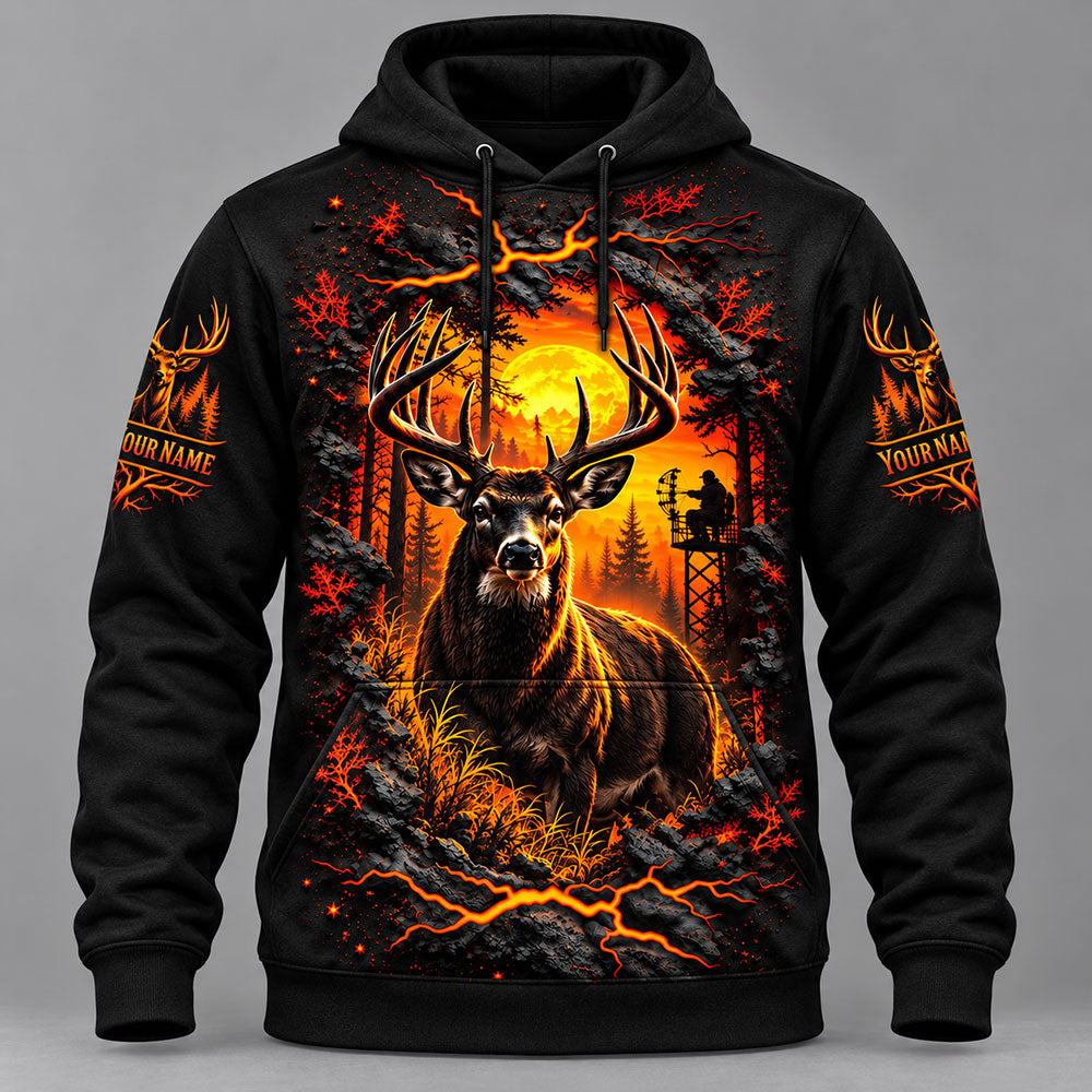 Personalized Deer Hunting T-Shirt – Gift for Hunters VTTHB00031