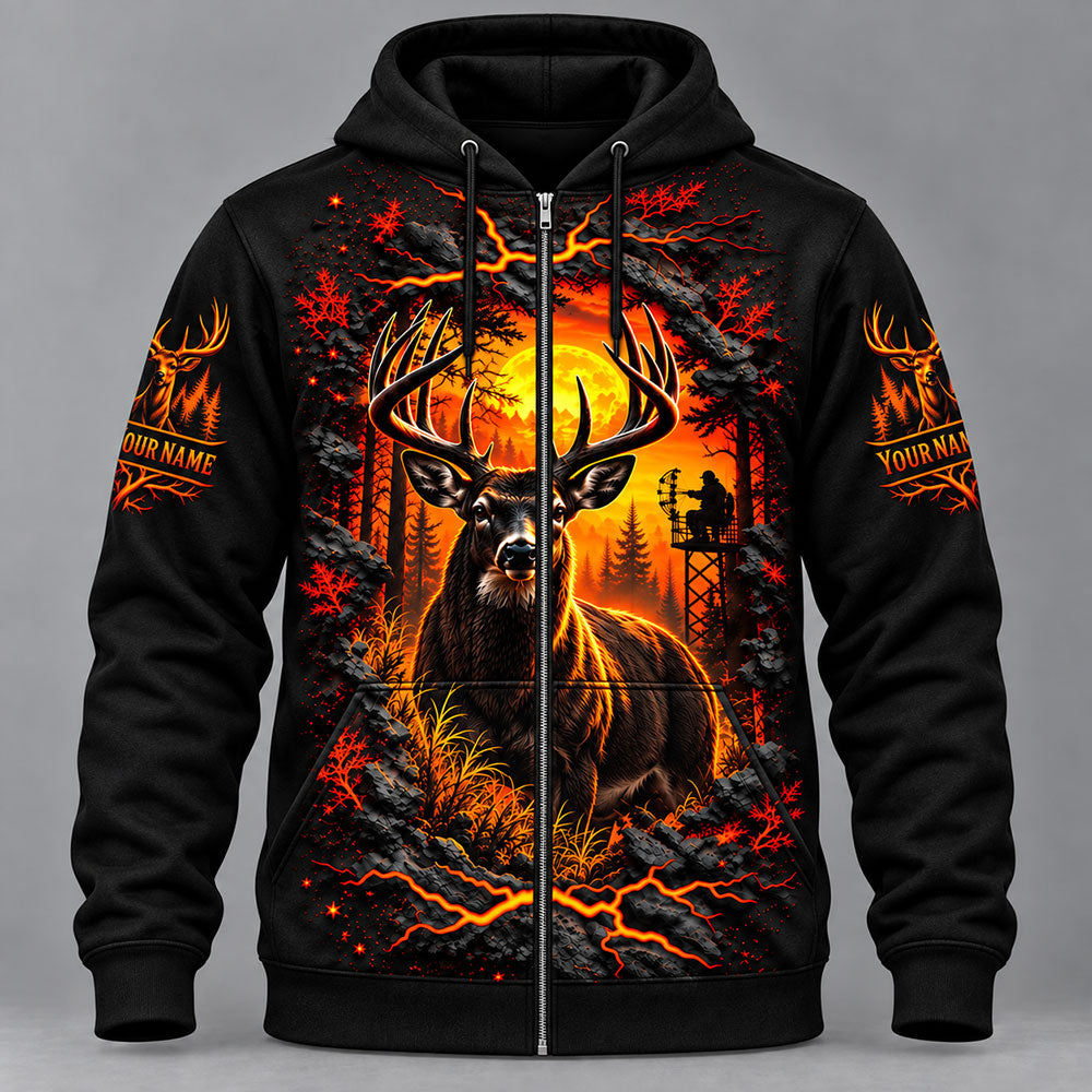Personalized Deer Hunting T-Shirt – Gift for Hunters VTTHB00031