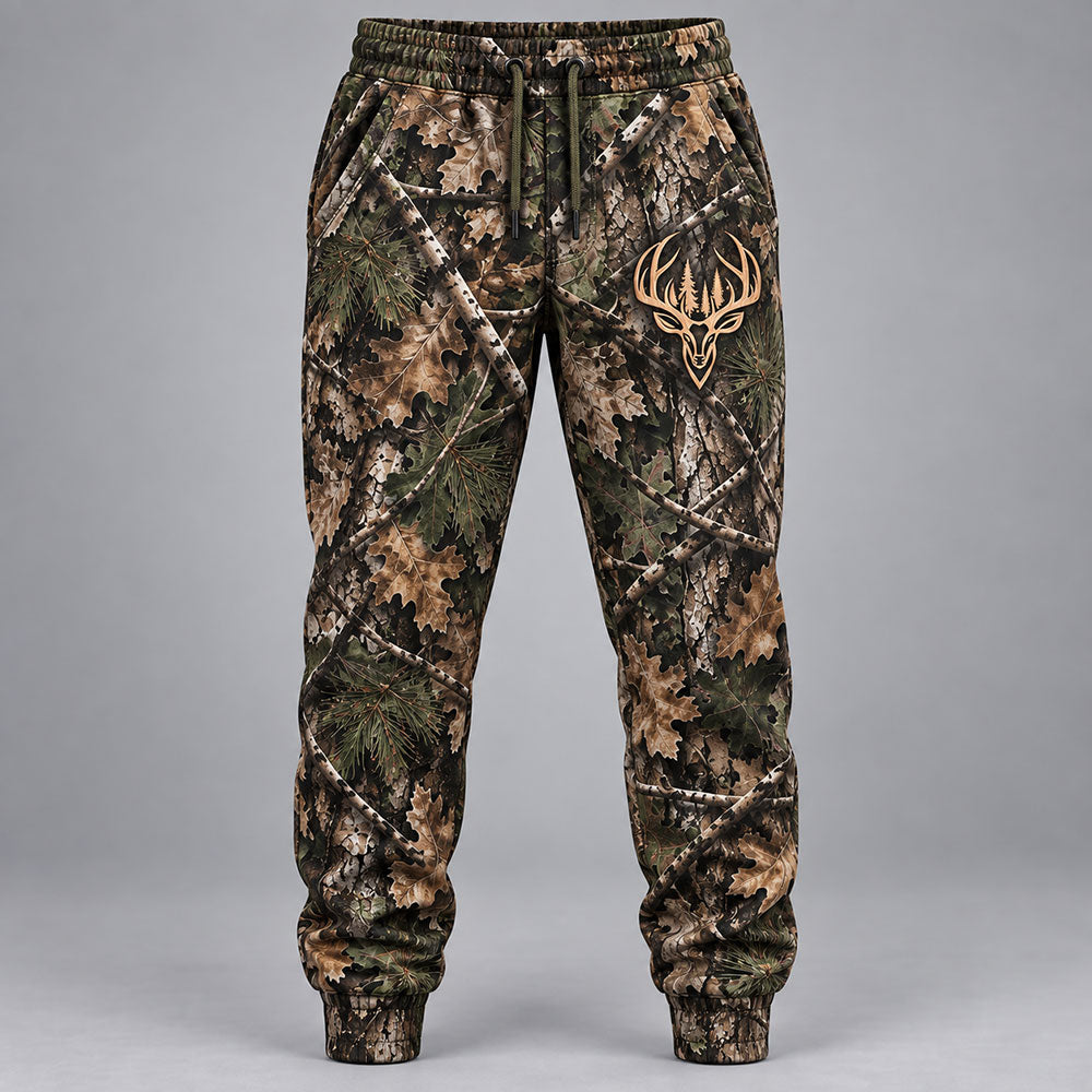 Stay Wild, Keep Exploring – Whitetail Deer Camo T-Shirt VTTHB00032