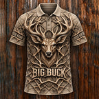 Big Buck – Personalized Whitetail Deer Hunting T-Shirt VTTHB00033