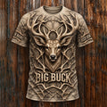 Big Buck – Personalized Whitetail Deer Hunting T-Shirt VTTHB00033