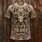 Big Buck – Personalized Whitetail Deer Hunting T-Shirt VTTHB00033