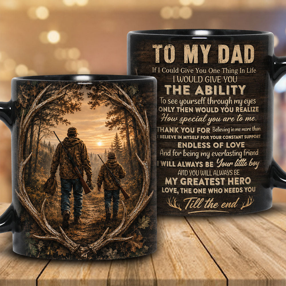 Father & Son Hunting Memories Mug – A Gift for Dad VTTHM00002