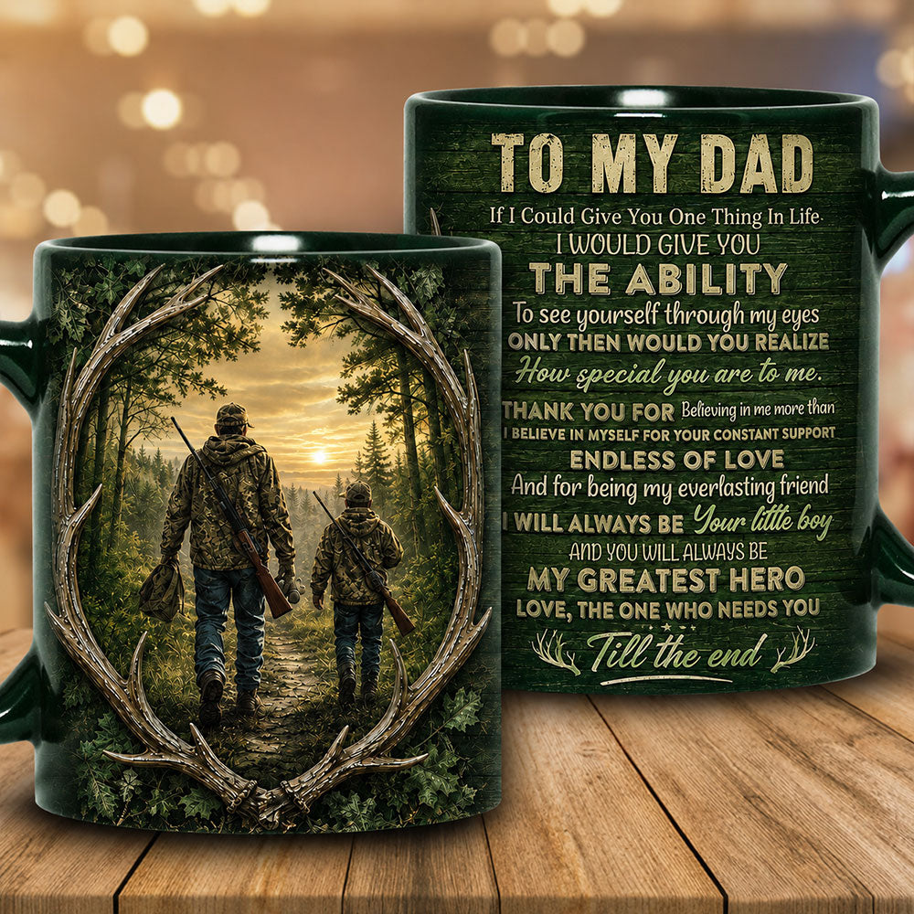 Father & Son Hunting Memories Mug – A Gift for Dad VTTHM00002