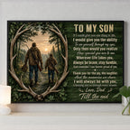 Father & Son Hunting Memories Canvas – A Gift from Dad VTTHS00001