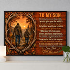 Father & Son Hunting Memories Canvas – A Gift from Dad VTTHS00001