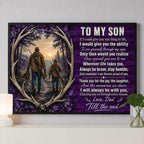Father & Son Hunting Memories Canvas – A Gift from Dad VTTHS00001