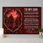 Father & Son Hunting Memories Canvas – A Gift from Dad VTTHS00001